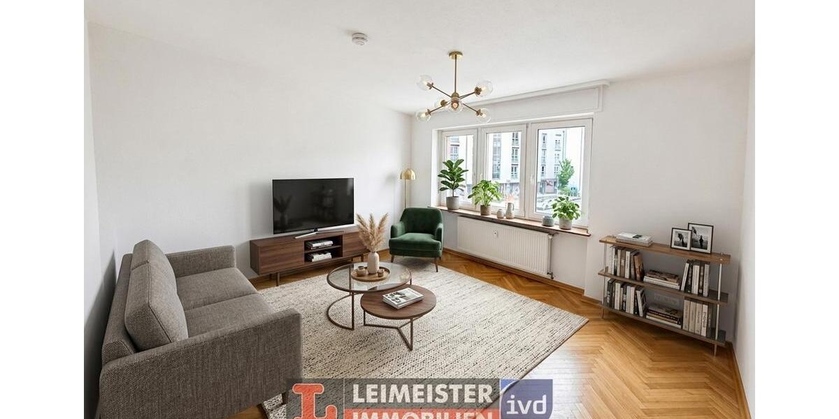 Etagenwohnung Aschaffenburg Österreicher Kolonie - 4 Zimmer, 86 m&sup2;, 1.100&euro; | Angebot:26663383