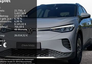 VW ID.4 52.287 km 21.750 &euro; Groß-Umstadt 64823