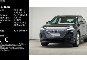 Audi Q4 e-tron 75.200 km 28.988 &euro; Mühlheim 63165