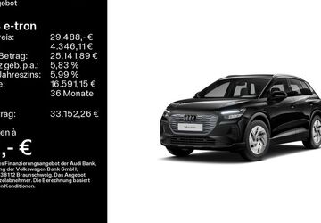 Audi Q4 e-tron 84.800 km 29.488 &euro; Mühlheim 63165