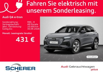 Audi Q4 e-tron 4.662 km 38.900 &euro; Aschaffenburg 63741