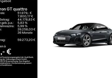 Audi e-tron GT 53.200 km 51.979 &euro; Hanau 63452